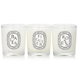 Набір ароматичних міні-свічок Diptyque Mini Candle Coffret Baies, Figuier, Roses &mdash; 3&times;70г Diptyque Mini Candle Coffre фото 3
