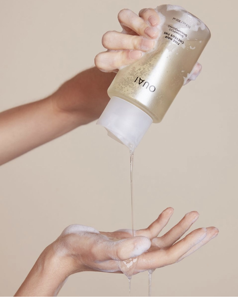 OUAI Fine Hair Shampoo &mdash; шампунь для тонких и ослабленных волос с биотином и кератином, 300 мл OUAI Fine Hair фото