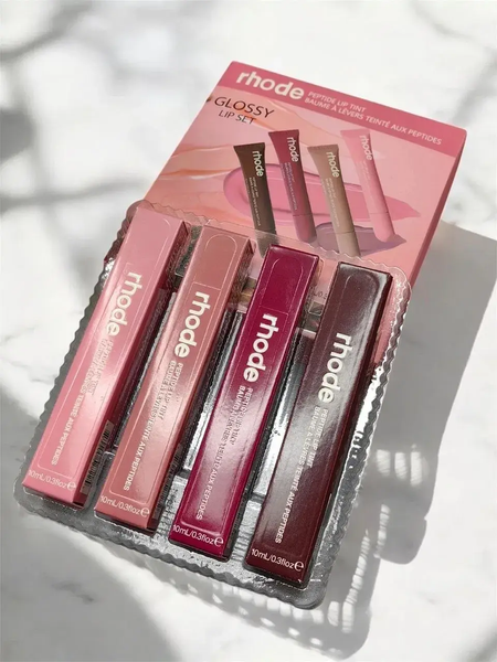 Rhode Peptide Lip Tint Glossy Lip Set &ndash; набор бальзамов для губ 4x10ml Lip Tint Glossy фото