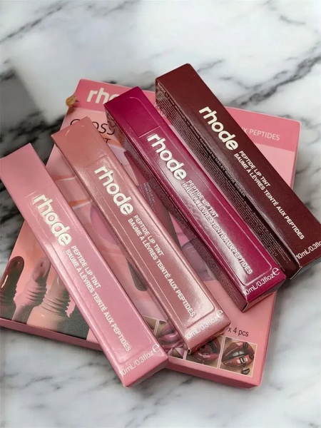 Rhode Peptide Lip Tint Glossy Lip Set &ndash; набор бальзамов для губ 4x10ml Lip Tint Glossy фото