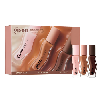 Gisou Glazed Lips Trio &mdash; лимитированный набор масел для губ, 3&times;8 мл Gisou Glazed Lips фото